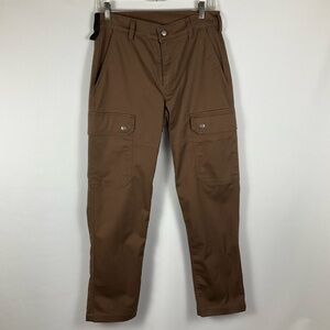DULUTH TRADING CO 40 Grit Flex 30/30 Standard Fit Cargo Pants Brown Men’s
